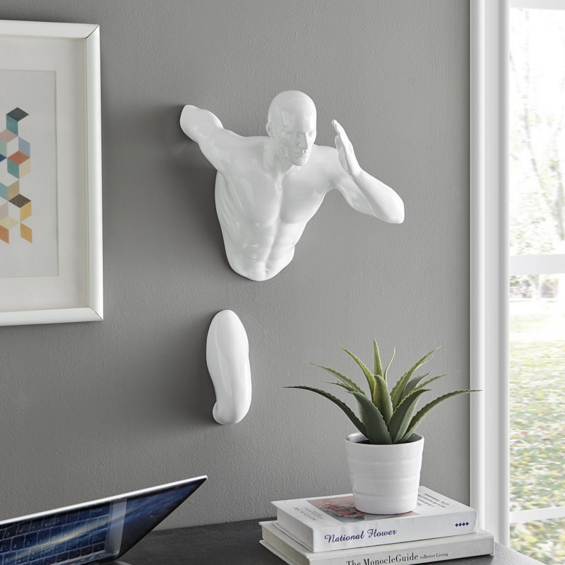 Tapis de couloir mural, Blanc