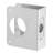 Lock and Door Reinforcer, 2-1/8 in. x 2-3/8 in. x 1-3/8 in., Stainless Steel (Single Pack)