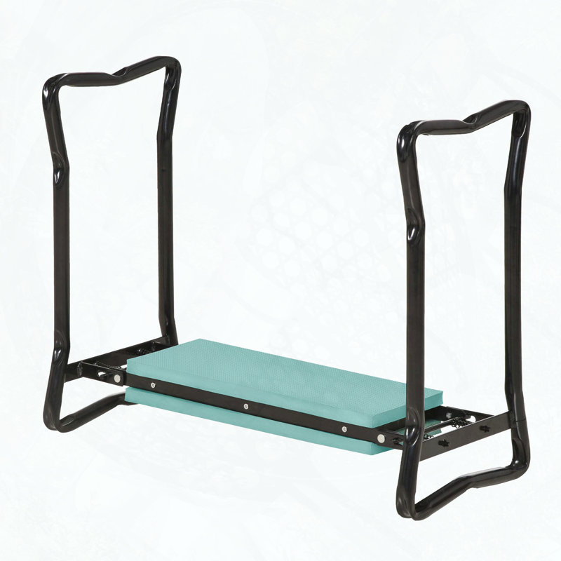 Genouillère de jardin pliable et siège Outsunny