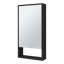 Armoire à pharmacie moderne à miroir avec tablette ouverte et 2 tablettes intérieures Modesto-2709247