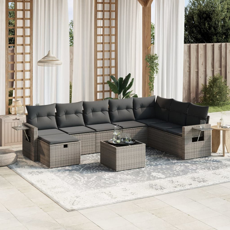 Ensemble de canapé de jardin Vidaxl