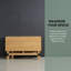 Table de salle à manger extensible en bois avec plateau pliable, idéale pour les petits espaces-1596209360