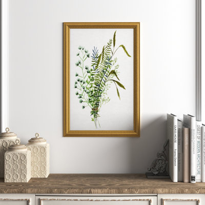 " Green Bouquet II " Painting Print