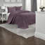 Ensembles de literie confortables en coton mauve, style maison de campagne