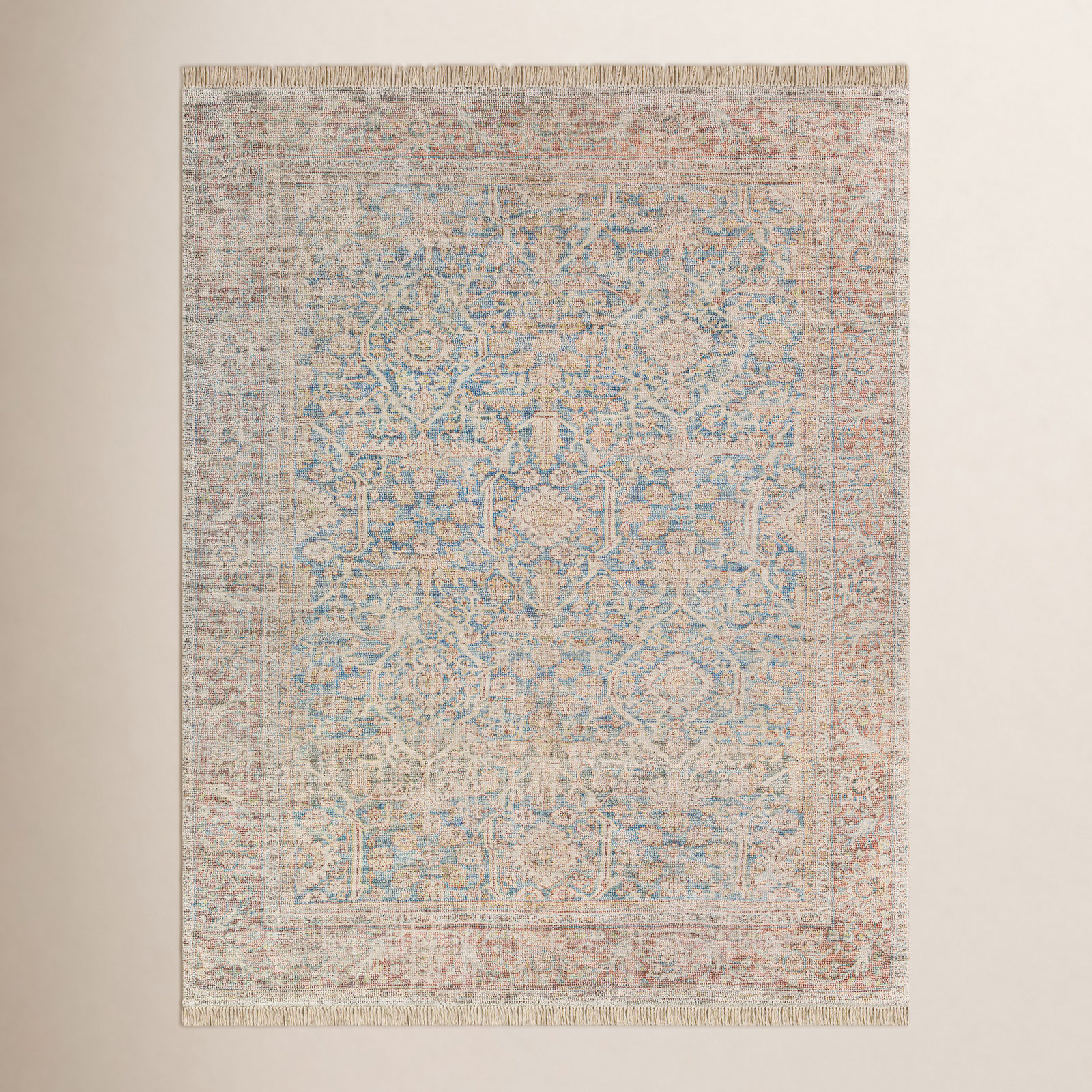 Jones Hand-Woven Oriental Rug, Rectangle 5' x 7'6"