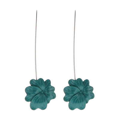Retenue de rideau magnétique, fleur sculptée, sans perceuse, ensemble de 2