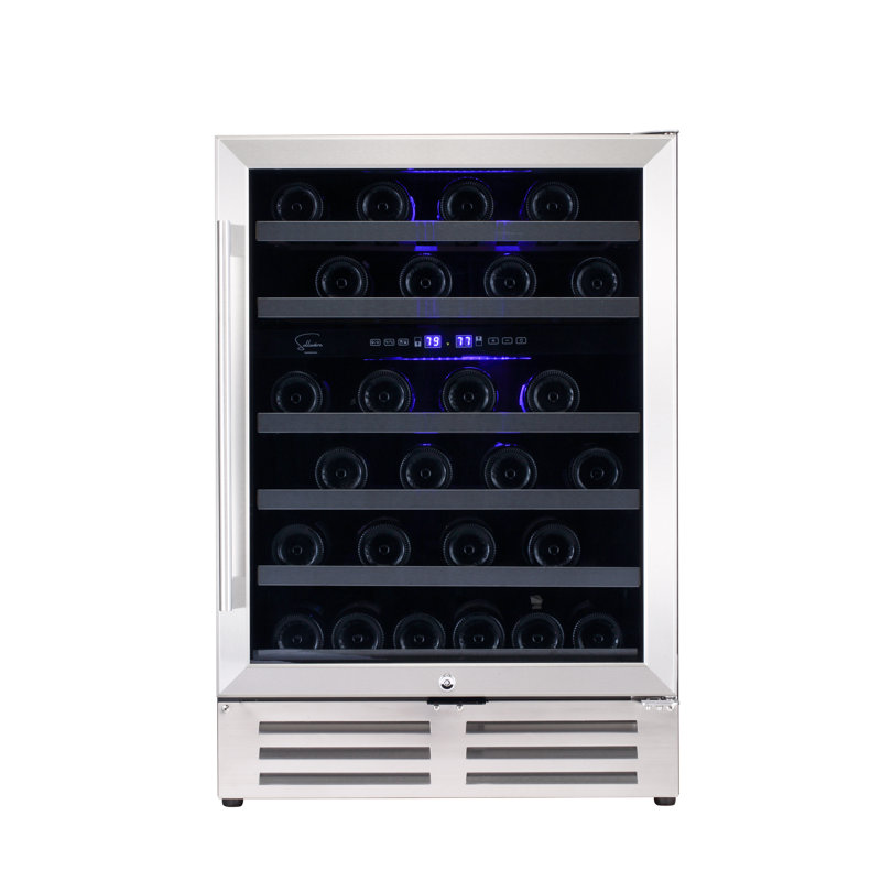 Sollevare Dual Zone 23.4'' 46 Bottle Wine Refrigerator