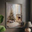 «Christmas Holiday Art», série 2-Lxxxi, reproduction d'art encadrée - bois massif XMAI81860-1777175629