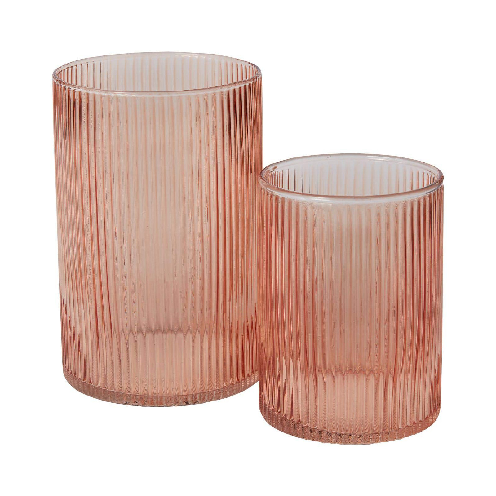 Brigida Handmade Glass Table Vase, 7.5" H x 4.75" W x 4.75" D