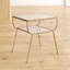 Glass Top End Table