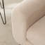 Chaise d'appoint rembourrée avec accoudoirs ronds Deivi-1632049341