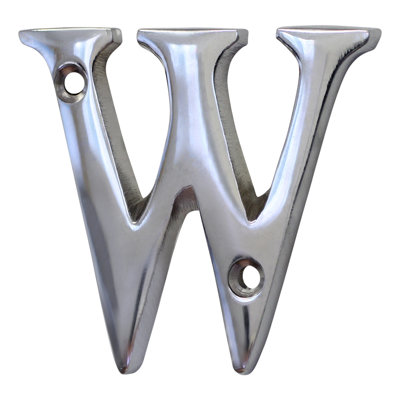 2'' H Brass House Letter