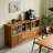 Retro Solid Wood Sideboard