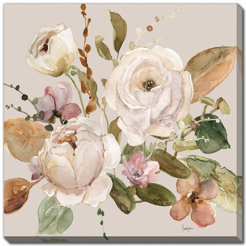 Art mural sur toile Flore II