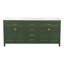 Meuble-lavabo double 72 po avec plateau en marbre Curragh