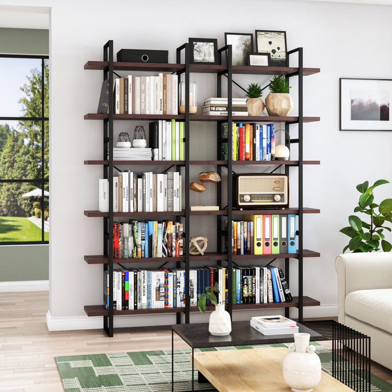 Étagère à livres en fer H 85 "x l 70" Pelazzo