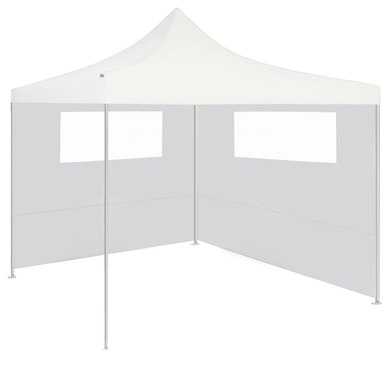Auvent de remplacement en tissu blanc VidaXL pour pavillon de jardin, Blanc, H 79,2 po x l 236,4 po x P 43,56 po