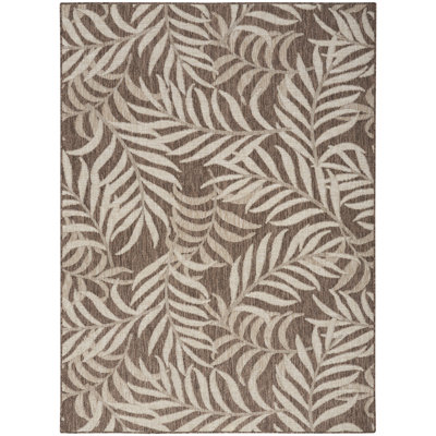 Tapis d'intérieur / extérieur en polypropylène tissé à la machine Almer