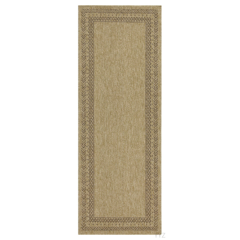 Earth GC_NTL1007 Jute/Mocha 7 Ft. 10 In. X 10 Ft. 3 In. Indoor/Outdoor Area Rug, Rectangle 7'10" x 10'3"