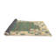 Tapis abstrait brun clair / vert-381356578