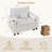 Modular Sectional Sofa (white-a)-128938415