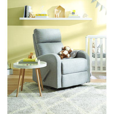 Gardin Upholstered Swivel Reclining Glider