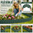 16'' W × 7'' H Wood-Look Garden Border Edging Panels, Decorative Yard Landscape Fence-120233706-120619833