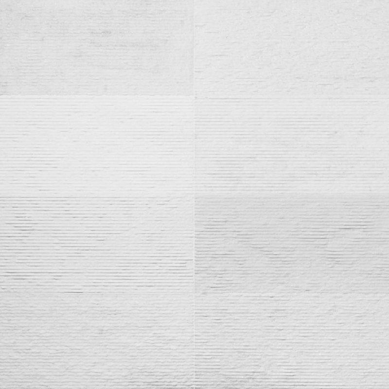 Rakestone 12x24 3D Honed Limestone Stone Tile, Bianco Ice White, Marble, Split Textured