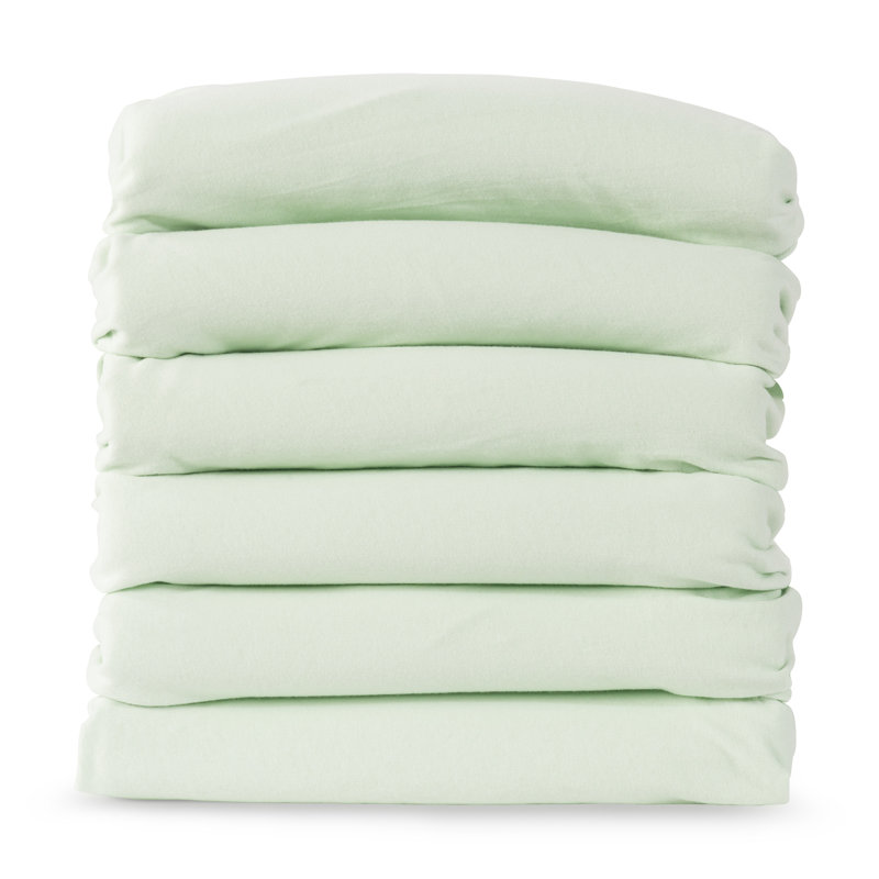 Draps-housses compacts SafeFit ™, 24 po x 38 po, Menthe