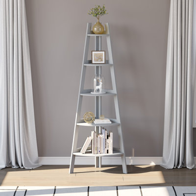 Axton Corner Bookcase