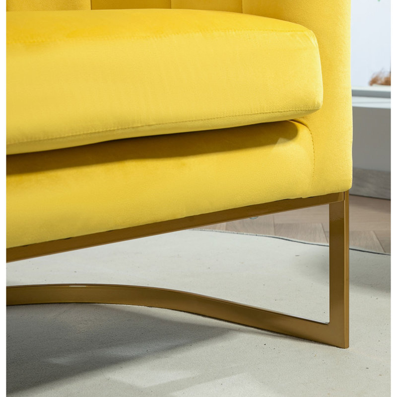 Fauteuil d'appoint Luxury, Yellow