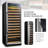 24" 143 Bottle Freestanding Refrigeration Single Zone Wine Refrigerator