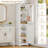 16'' W X 71'' H X 12'' D Linen Cabinet With Adjustable Shelves