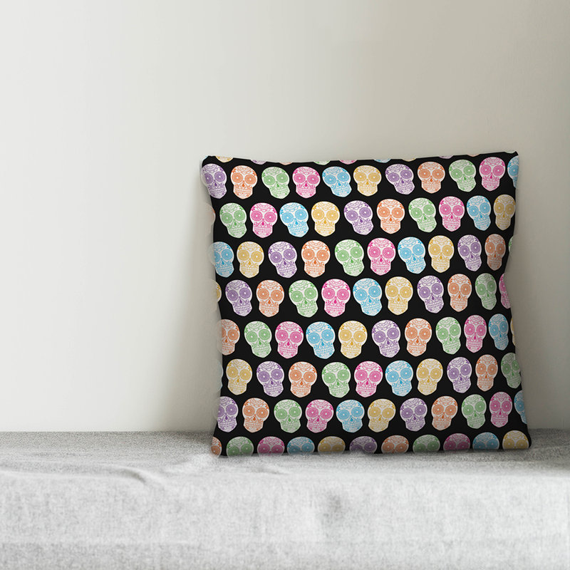  Coussin Sugar Skull