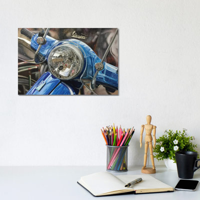 Vespa by J.Bello Studio - Wrapped Canvas Print