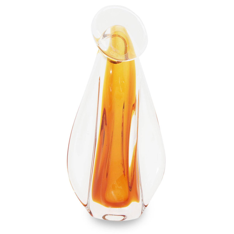 Sculpture bougon Kunal, Ambre