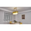 Ahriyah Crystal Chandelier,Luxury E14 Crystal Chandelier,2 in 1 Chandeliers Ceiling Light,Gold Ceiling Lights Living Room,Round Lampshades 3 Tiers K9 Crystals Pendant Light-10111696