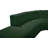 Isleen Upholstered Curved Sectional with Ottoman Reversible-89266677