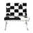 Black/White Horse Hair Leather is out of stock selected