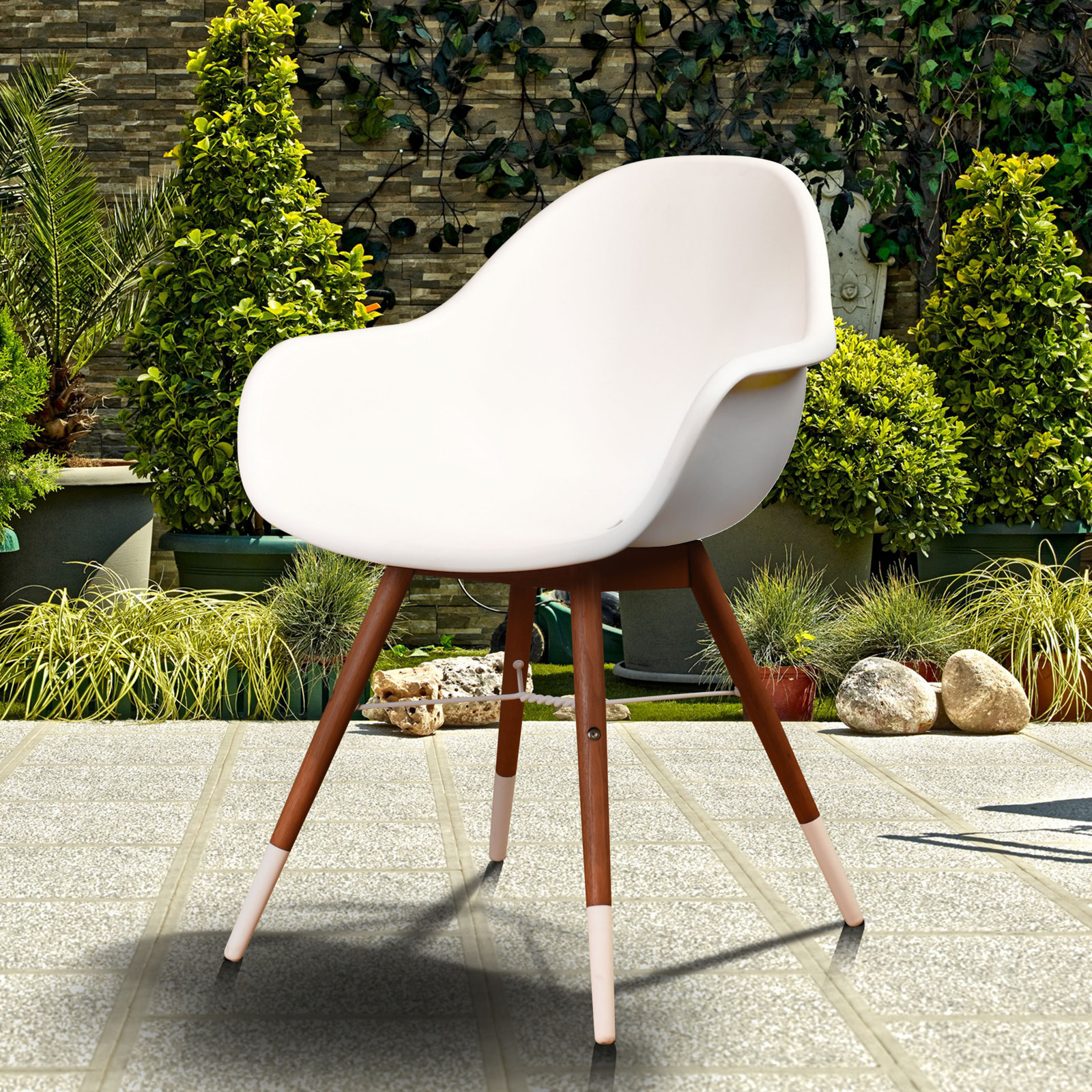 Alyisa Eucalyptus Patio Armchair, Dark Eucalyptus