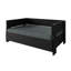 Lit en bois pour animaux de compagnie en noir-557169272