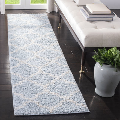 Helsel Shag Performance Geometric Rug