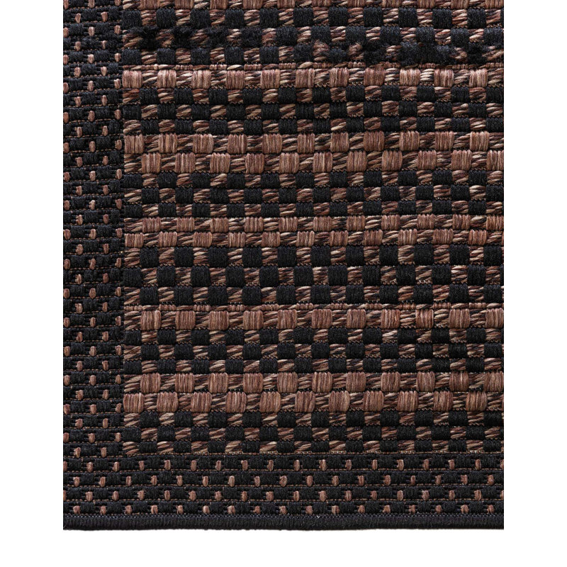 Tapis intérieur / extérieur à rayures Mokszycki, Tapis de couloir 2 pi 2 po x 6 pi