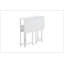 Bureau compact et pliable pour les petits espaces, idéal pour le bureau à domicile et le bureau avec rangement facile et stabilité-105347422
