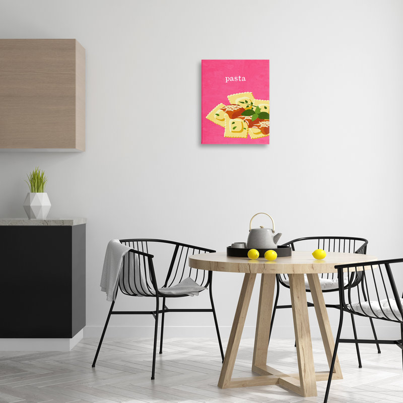 Toile de plat à pâtes Ravioli, design par Kim Allen, H 20 po x l 16 po