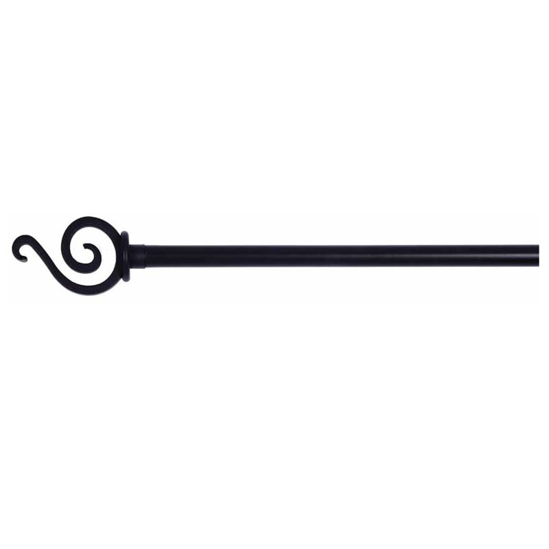 Ahern Adjustable Single Curtain Rod