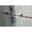 60'' - W x 62'' H Single Added Door Frameless Tub Door with-71095632