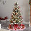 Sapin de Noël cachemire vert 6 pi avec 200 lumières DEL