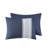 8 Piece Embroidered Comforter Set Navy