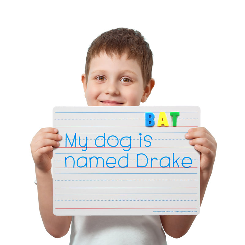 Lap Board Melamine Reversible Magnetic Mini - Up To 2' Whiteboard
